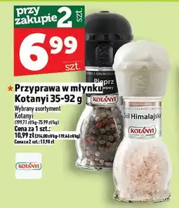 Topaz Przyprawa w młynku Kotanyi oferta