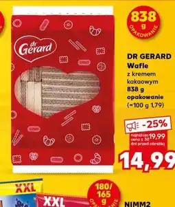 Kaufland DR GERARD Wafle z kremem kakaowym oferta