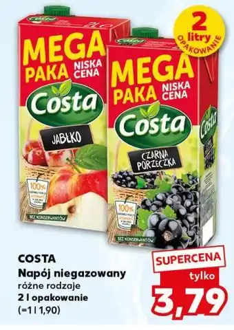 Kaufland COSTA Napój niegazowany różne rodzaje oferta