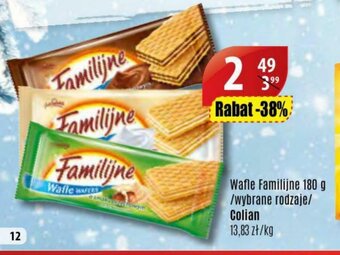 API MARKET Wafle Familijne 180g oferta