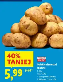 Lidl Ziemniaki jadalne oferta