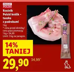 Lidl Polski królik - tuszka z podrobami oferta
