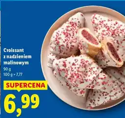 Lidl Croissant z nadzieniem malinowym oferta