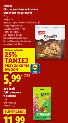Lidl Żelki owocowe w paskach różne rodzaje oferta