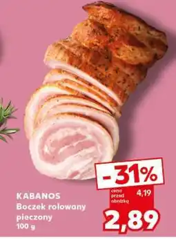 Kaufland KABANOS Boczek rolowany pieczony oferta