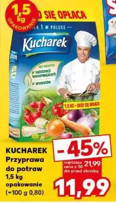 Kaufland KUCHAREK Przyprawa do potraw 1,5 kg opakowanie oferta