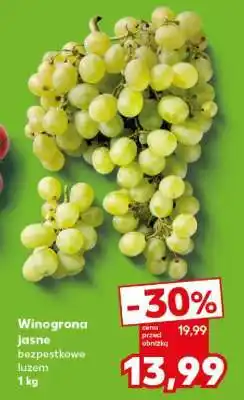 Kaufland Winogrona jasne oferta