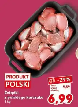 Kaufland Żołądki z polskiego kurczaka 1 kg oferta