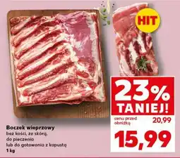 Kaufland Boczek wieprzowy oferta