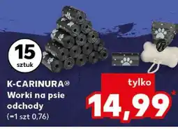 Kaufland K-CARINURA Worki na psie odchody oferta