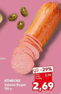 Kaufland KÖNECKE Salami Rogal 100 g oferta