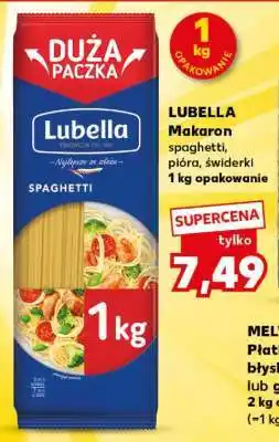 Kaufland LUBELLA Makaron spaghetti, pióra, świderki 1 kg opakowanie oferta