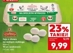 Kaufland Jaja z chowu na wolnym wybiegu klasa L oferta