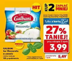 Kaufland Galbani Ser Mozzarella w zalewie oferta