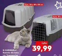 Kaufland K-CARINURA Kuweta dla kota lub Transporter oferta