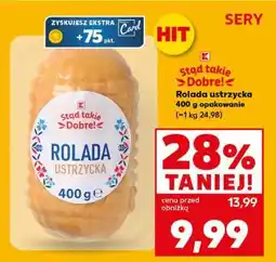Kaufland Rolada ustrzycka 400 g opakowanie oferta