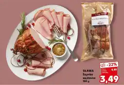 Kaufland SŁAWA Szynka wędzona 100 g oferta