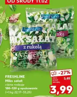 Kaufland FRESHLINE Miks sałat oferta