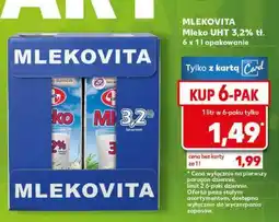 Kaufland MLEKOVITA Mleko UHT 3,2% tł oferta
