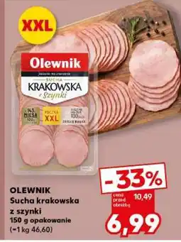 Kaufland OLEWNIK Sucha krakowska z szynki oferta