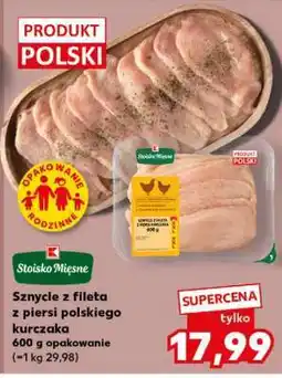 Kaufland Sznycle z fileta z piersi polskiego kurczaka oferta