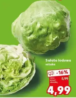Kaufland Sałata lodowa oferta