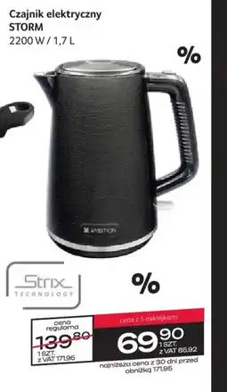 Selgros Ambition Czajnik elektryczny STORM oferta