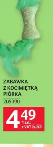 Selgros Zabawka z kocimiętką piórka oferta