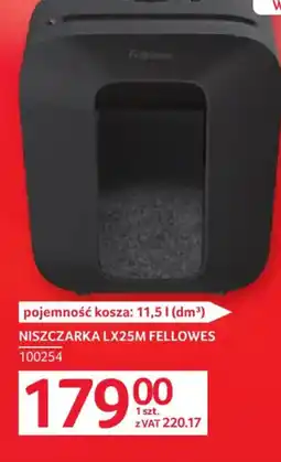 Selgros Niszczarka LX25M Fellowes oferta