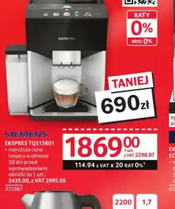 Selgros Siemens Ekspres TQ513R01 oferta