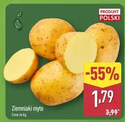 ALDI Ziemniaki myte oferta