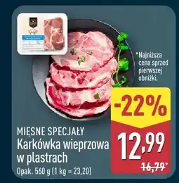 ALDI Karkówka wieprzowa w plastrach oferta