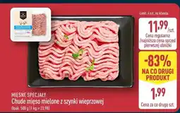 ALDI Chude mięso mielone z szynki wieprzowej oferta