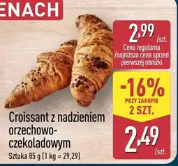 ALDI Croissant z nadzieniem orzechowo-czekoladowym oferta