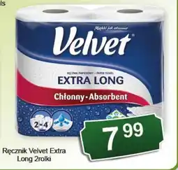Eden Ręcznik Velvet Extra Long oferta