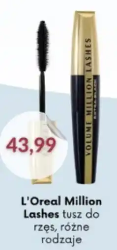 Astor L'Oreal Million Lashes tusz do rzęs oferta