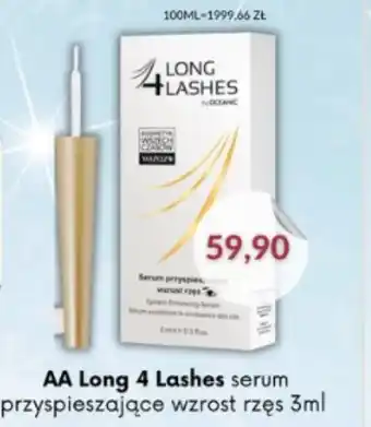 Astor AA Long 4 Lashes serum przyspieszające wzrost rzęs oferta