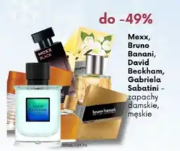 Astor Mexx, Bruno Banani, David Beckham, Gabriela Sabatini - zapachy damskie, męskie oferta