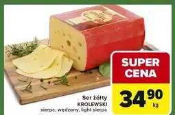 Carrefour Express Ser żółty sierpc, wędzony, light sierpc oferta