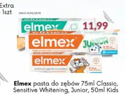 Astor Elmex pasta do zębów Classic, Sensitive Whitening, Junior / Kids oferta