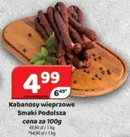 Delfin Kabanosy wieprzowe Smaki Podolsza oferta