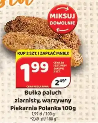 Delfin Bułka paluch ziarnisty, warzywny Piekarnia Polanka oferta