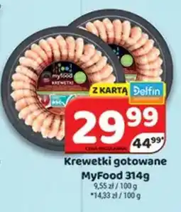 Delfin Krewetki gotowane MyFood oferta