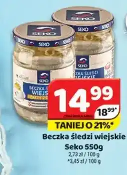Delfin Beczka śledzi wiejskie Seko oferta