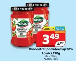 Delfin Koncentrat pomidorowy 30% oferta
