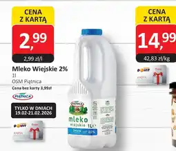 Market Point Mleko Wiejskie 2% oferta
