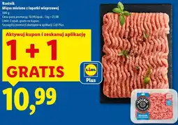 Lidl Mięso mielone z łopatki wieprzowej Rzeźnik oferta