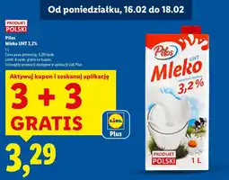 Lidl Pilos Mleko UHT 3,2% (3+3 z aplikacją) oferta
