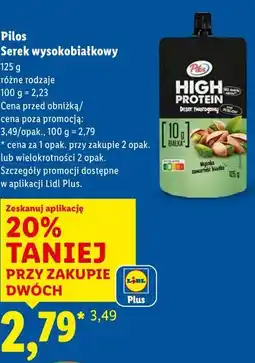 Lidl Pilos Serek wysokobiałkowy oferta