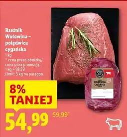 Lidl Rzeźnik Wołowina - Polędwica cygańska oferta